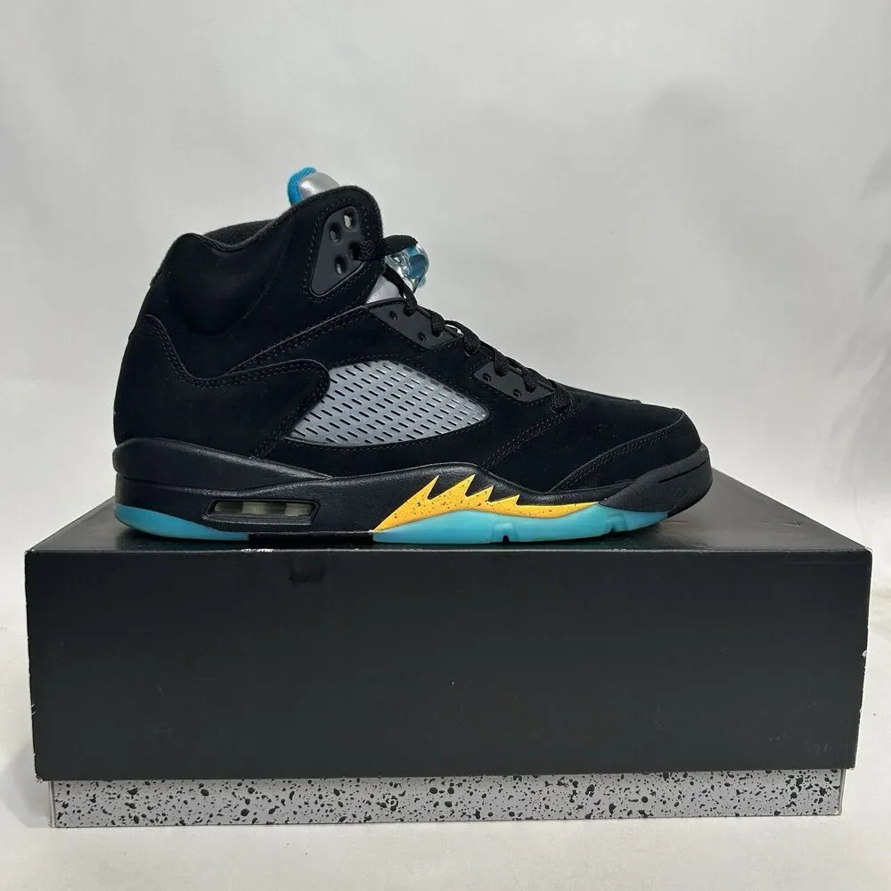 Nike Shoes Air Jordan 5 Retro “Aqua” 2024 - Picture 4 of 8
